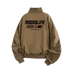 Пуховик унисекс Mogao, коричневый (minimalist) - фото