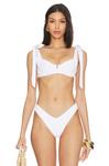 Топ бикини BEACH RIOT Blair, белый - фото