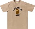 Футболка BAPE College 'Beige', загар - фото