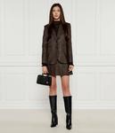 Кожаные ботильоны на платформе Marella, черный - фото 2