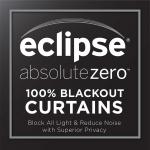 Комплект из 2 100% затемняющих штор Absolute Zero Dean eclipse Eclipse, цвет Chocolate - фото 4