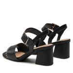 Сандалии Clarks Siara65 Buckle 26176341 Black Leather, черный - фото 3