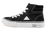 Кроссовки Kappa Skateboard Shoes Women's High-Top Black White - фото