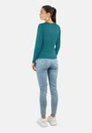 Топ Normani Long sleeved top, Petrol/Teal - фото 2