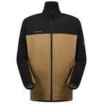 MAMMUT Куртка SS24 мужская, Dark Sand-Black Patchwork - фото 8