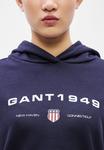 Худи GANT GRAPHIC HOODIE, Evening Blue/Dark Blue - фото 8