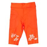 Берберри Девочки Координаты Принт Велосипедные шорты Burberry, мультиколор - фото