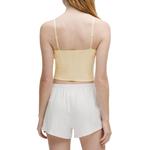 Хлопковая майка-ками Pointelle Lululemon, белый - фото 4