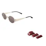 Солнечные очки GUCCI, золотой - фото