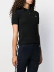 Рубашка-поло с вышивкой Comme Des Garçons Play, черный - фото 3