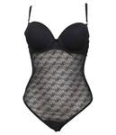 Кружевной бюстгальтер Нора Slim fit Guess Underwear, черный - фото