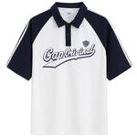 Унисекс поло GAP, белый - фото