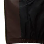 COACH Кожаная куртка женская, Brown - фото 4