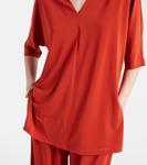 Блузка из крепа-джерси Linfa Max Mara, Coccio - фото 5