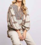 Блузка Roxy цвета Dulce De Tequila Eva Franco, Dulce De Tequila - фото