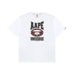 Футболка с принтом от A Bathing APE Aape, белый - фото