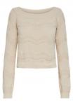 Джемпер ONLY STRICKPULLOVER OFF SHOULDER, Eggnog/Beige - фото 5