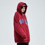 Толстовка унисекс A Square Root, бордовый - фото 9