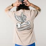 Футболка унисекс абрикосовая INDEPENDENT - фото 4