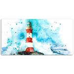 Настольный коврик Tulup Leuchtturm, 100x50x1 см, синий - фото