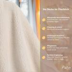 Мягкое одеяло Paco Home Teddy, 150 х 200 см - фото 5