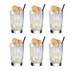 Бокалы для лонг-дринков Cristal d'Arques Macassar 360 мл - 6 шт - фото