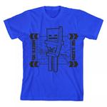 Футболка с рисунком скелета Minecraft для мальчиков 8–20 лет Licensed Character - фото 2