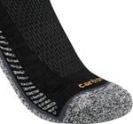 Carhartt мужские носки Midweight, 3 пары, Black - фото 4