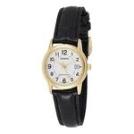 Часы CASIO Quartz /White Black Analog, черный - фото