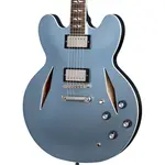 Электрогитара Epiphone Dave Grohl DG-335 с полым корпусом - цвет Пелем Блю - фото