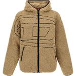 Толстовка с капюшоном DIESEL, бежевый - фото