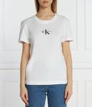 Футболка женская Calvin Klein Jeans с монограммой, белый - фото