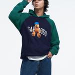 Свитшот Unisex GAP, черно-серый пэчворк - фото 11