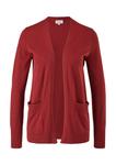Вязаный кардиган s.Oliver, Wine red - фото
