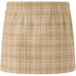 Мини-юбка Checked PINKO, хаки - фото