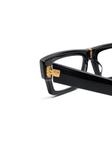 Balmain Eyewear очки Majestic в прямоугольной оправе, черный - фото 3
