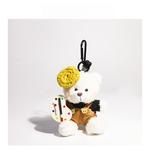 Whoops Плюшевый кулон Painter Little White Bear высотой 12 см - фото 4