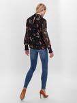 Блуза VERO MODA Smilla, черный - фото 4