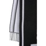 Шарф с интарсией логотипа Alexander McQueen - фото 4