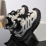 Детские кроссовки для бега KINDDOG, черный/белый - фото 4