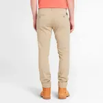 Брюки чинос Timberland Stretch Twill Slim, бежевый - фото 4