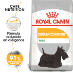 Корм для взрослых собак Royal Canin Mini Dermacomfort с чувствительной кожей 3 кг - фото