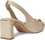 Туфли Vince Camuto Hamden Chain Link Slingback Pumps, Soft Buff - фото 5