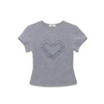 Футболка женская KIRSH, серый - фото