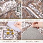 Набор кухонных ковриков Ileading, коричневый - фото 6