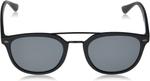 Круглые солнцезащитные очки Columbia Firecamp, Matte Black/Smoke Polarized - фото 2