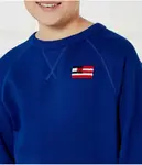 Толстовка Relaxed fit Tommy Hilfiger, синий - фото 4