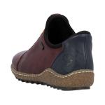 Классические балетки Rieker L7562, бордовый - фото 3