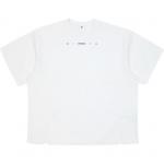 Футболка с принтом логотипа ADER ERROR, экрю - фото 3