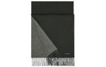 Вязаный шарф унисекс Hermes, черный/серый - фото 2